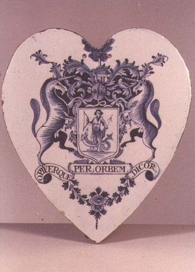 Carreau de pilule de Lambeth, Lambeth High Street Pottery, c.1765-75 (faïence) - English School